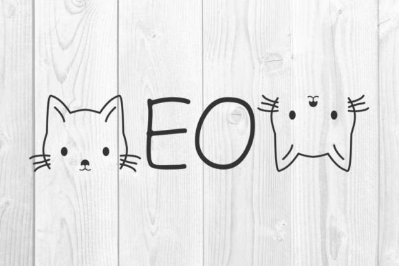 Cat Quote Design, Meow: Graphics for T-Shirt Designs & Content