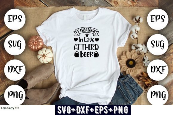 I Believe in Love at Third Bee: T-Shirt Designs & Graphics
