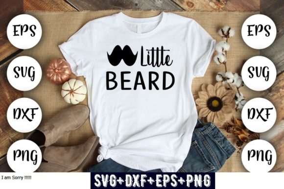 Little Beard: T-Shirt Designs & Graphics
