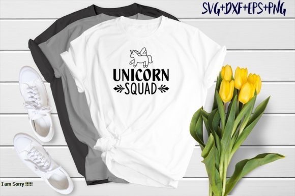 Unicorn Squad Graphics for T-Shirt Designs